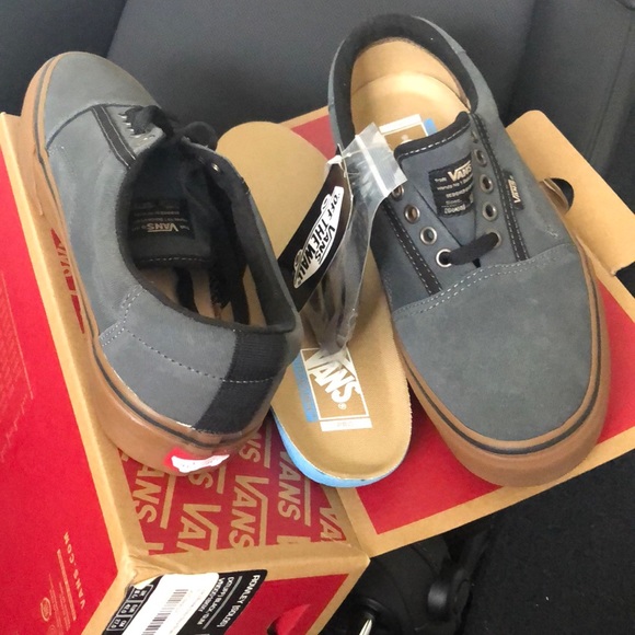 Vans Geoff Rowley Solos Xtuff Grey Suede Black Brown Gum UltraCush Pro Men's 9 - Picture 2 of 2